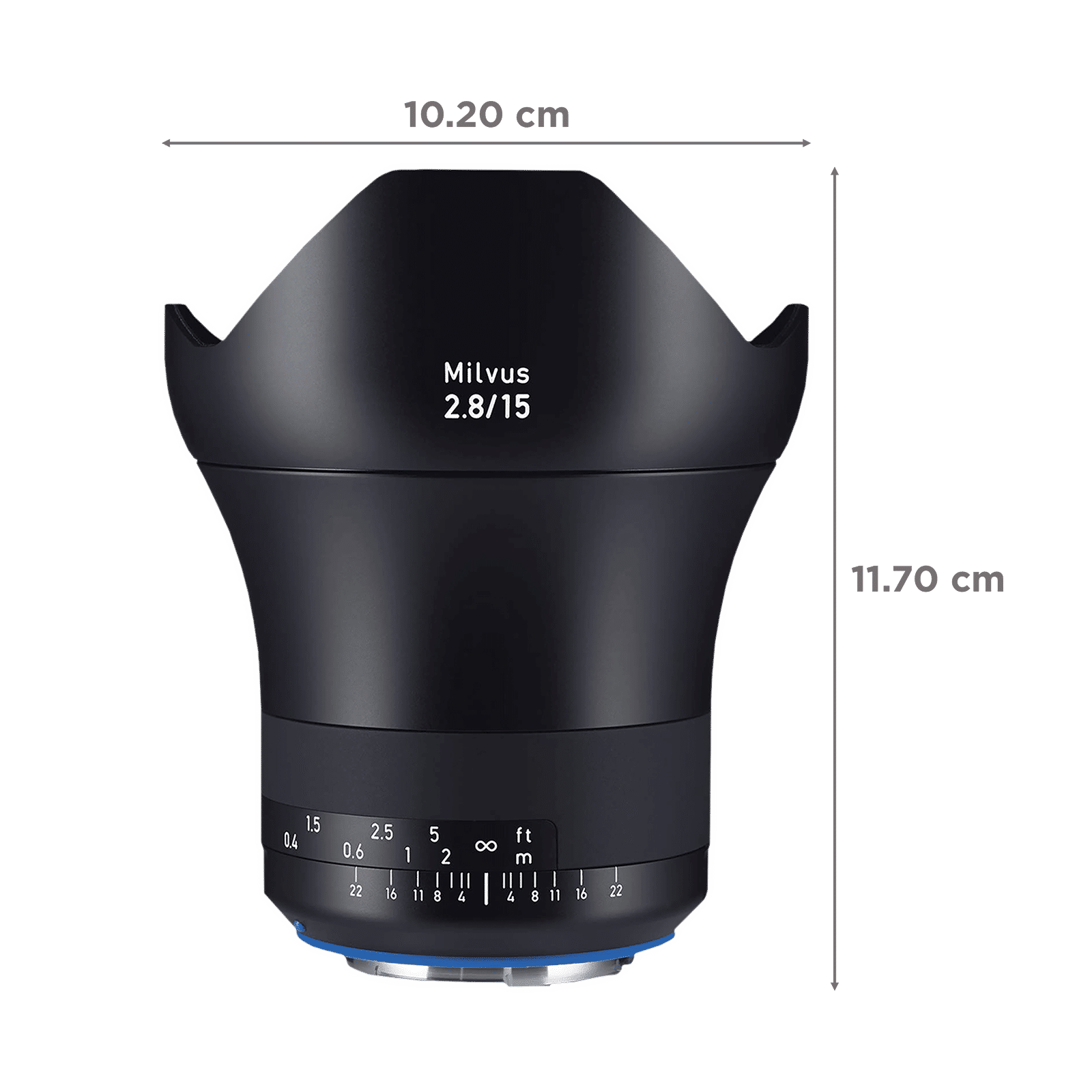 Buy ZEISS Milvus 15mm f/22 - f/2.8 Wide-Angle Lens for Canon EF Mount